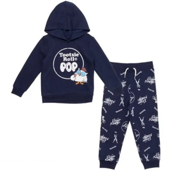 Tootsie Roll Fleece Pullover Hoodie and Jogger Pants Set Infant to Toddler  image {4}