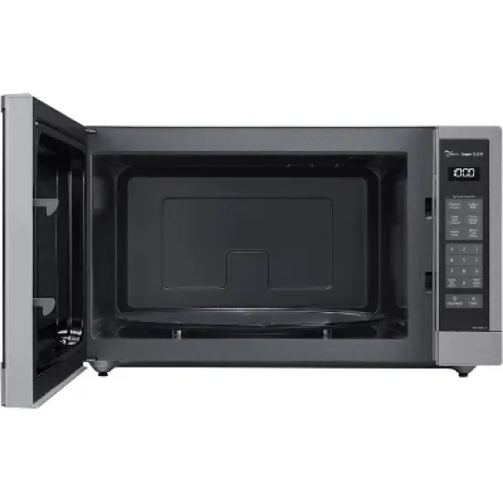 Panasonic 2.2 cu ft Cyclonic Inverter Microwave Oven - SN97JS: Countertop, 1250W, Sensor Cook, Digital Display image {2}