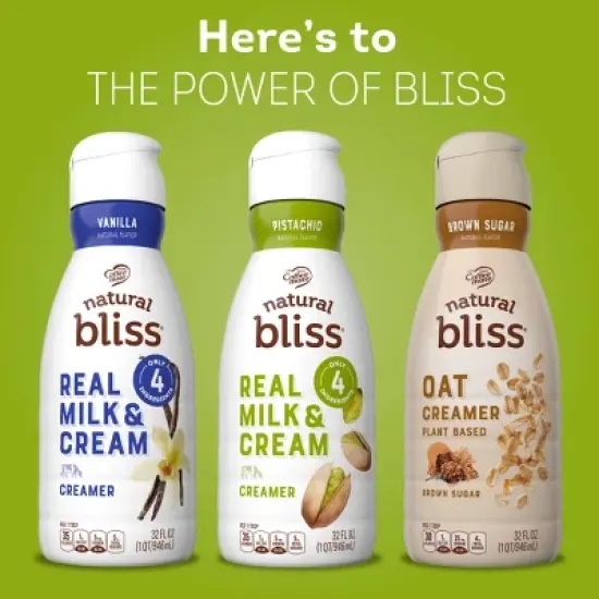 Natural Bliss Creamer - 32 fl oz image {4}