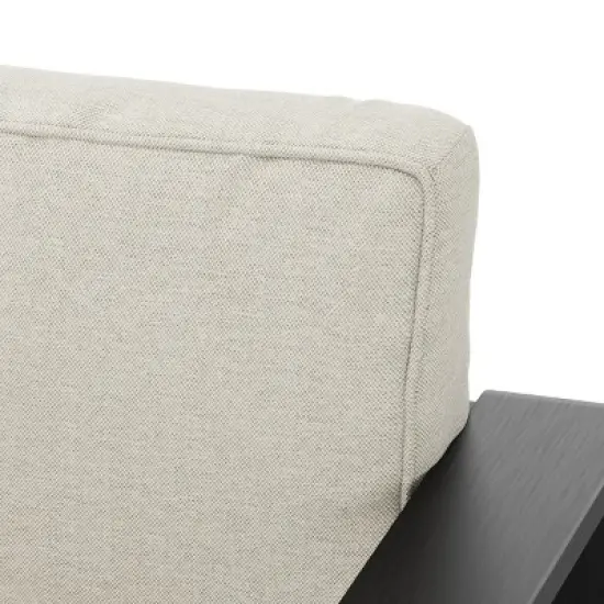 Modern Outdoor Aluminum Loveseat,2 Seater Patio Armrests Sofa with Metal Frame and Cushions,Garden Furniture for Small Spaces-Coolbibila image {5}