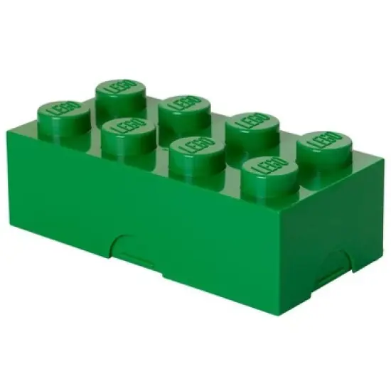 Room Copenhagen LEGO Lunch Box, Dark Green image {1}