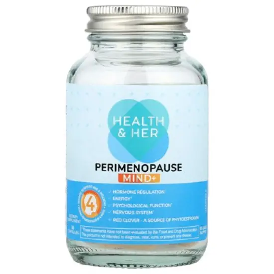 Health and Her Perimenopause Mind+, 30 Capsules image {2}