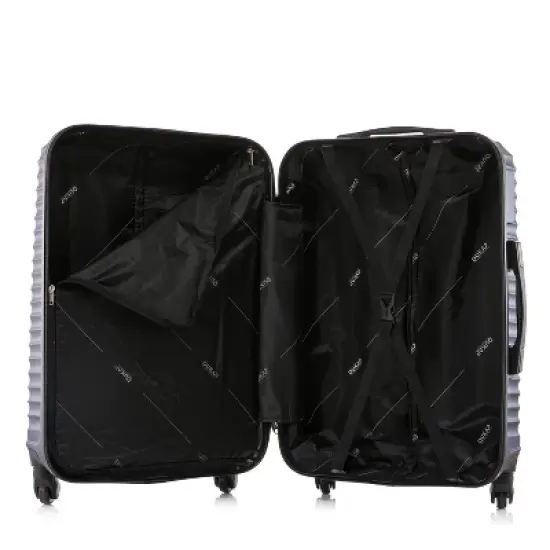DUKAP Adly Lightweight Hardside Checked Spinner Luggage Set 3pc image {2}