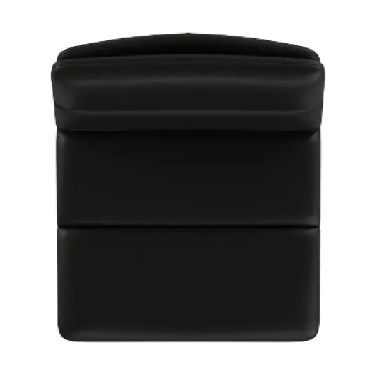 Merrick Lane Modern Upholstered Adjustable Height Stools with Sturdy Iron Bases image {7}