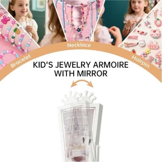 Acekool Kids Jewelry Organizer image {7}
