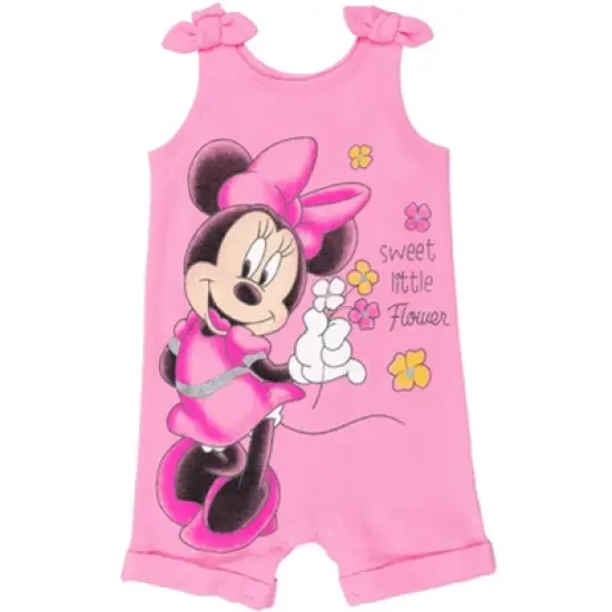 Disney Lion King Minnie Mouse Winnie the Pooh Simba Girls Romper and Headband Toddler image {2}