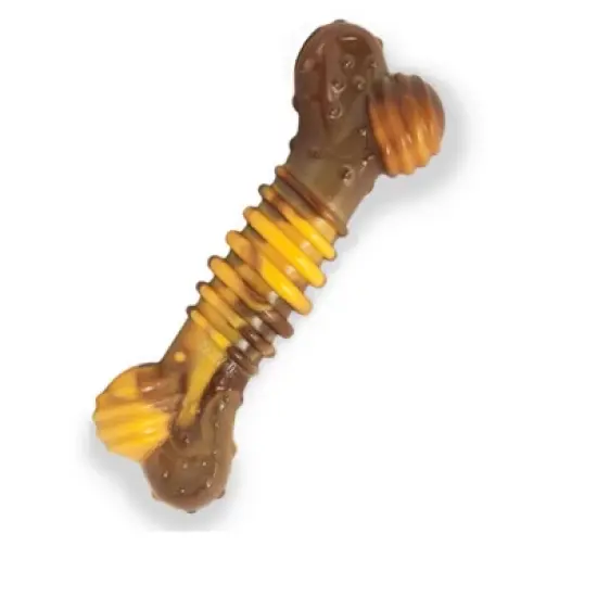 Nylabone Flavor Frenzy Dura Chew Bone - Philly Cheesesteak Flavor image {1}