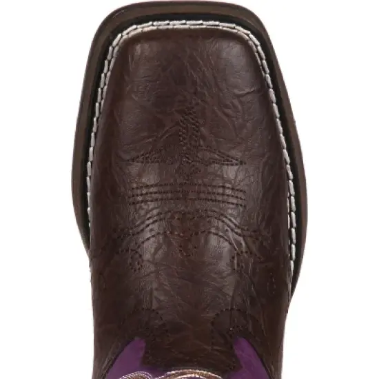 LIL' DURANGO Western Boot, BT386, Purple image {5}