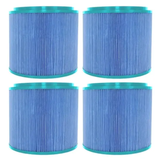 Hurricane 4 Pack Elite Aseptic Replacement Spa Filter Cartridge for Unicel 5CH-352, PPM35SC-F2M, Filbur FC-1008, and Master Spas EP image {6}