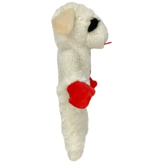 Multipet 13" Standing Lamb Chop Dog Interactive Plush Toy image {1}