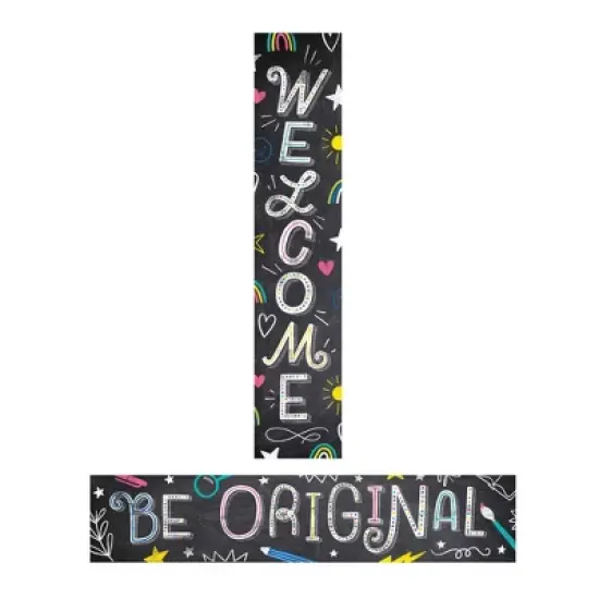 Creative Teaching Press&reg; Chalk It Up! Welcome Banner, 39" x 8" image {1}