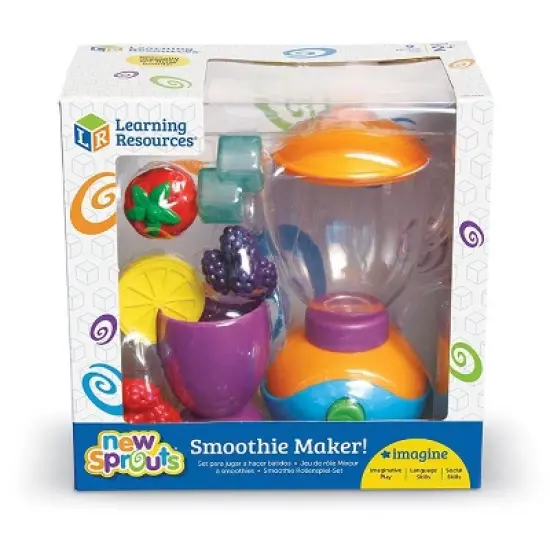 Learning Resources New Sprouts Smoothie Maker!, 9 Pieces, Ages 2+ image {4}