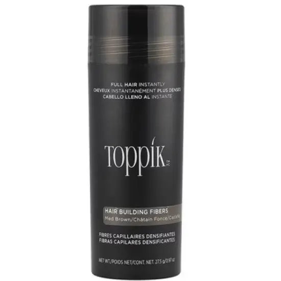 Toppik Hair Building Fibers, Fill In Fine or Thinning Hair Instantly Thicker, Fuller Looking Hair for Men & Women image {9}