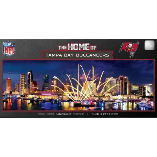 MasterPieces Panoramic Puzzle - NFL Tampa Bay Buccaneers Stadium View image {1}