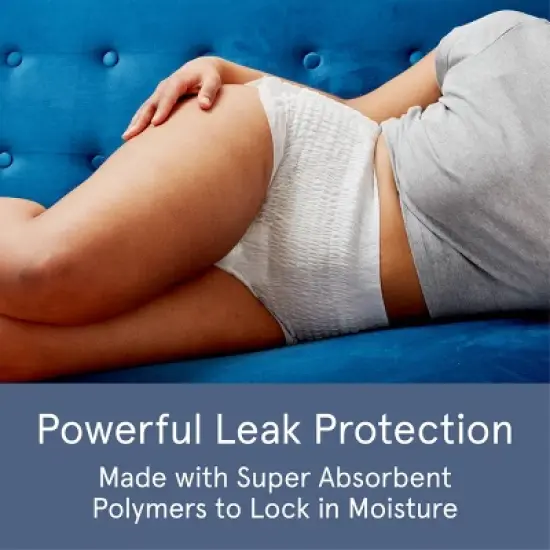 LOLA Postpartum Underwear with Organic Cotton Maxi Pad - 10ct image {6}