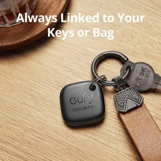 eufy SmartTrack Link,&nbsp; Works with Apple Find My (iOS only), Key Finder, Bluetooth Tracker, Phone Finder, Water Resistant image {5}