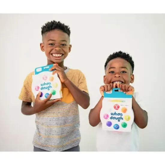 Chuckle & Roar Whoa Dough - Air Dry Clay: Creative Thinking, Fine Motor Skills, Modeling Dough, 8 Pieces image {3}