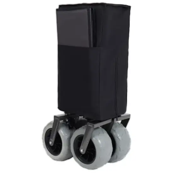 Gulches Multi-Functional Push-Pull Folding Wagon Cart, XL Heavy-Duty, All-Terrain, 9"x4" Beach Tires, Large Capacity image {10}