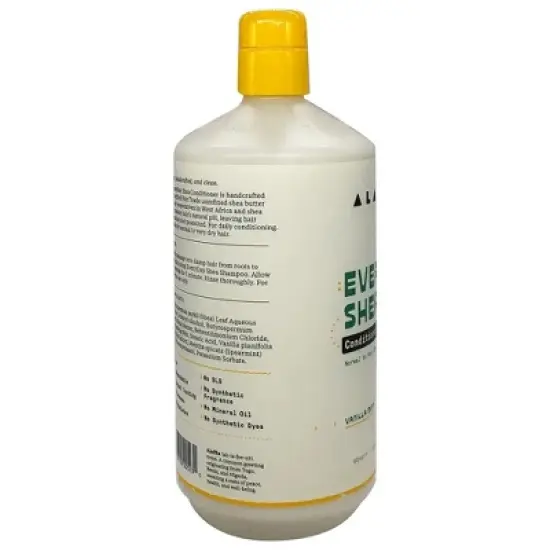 Alaffia Vanilla Everyday Shea Conditioner Vanilla Mint - 32 oz image {2}