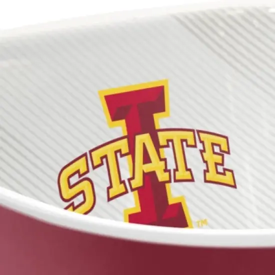 NCAA Iowa State Cyclones Serving Bowl: Melamine Rounded Square Tableware image {2}
