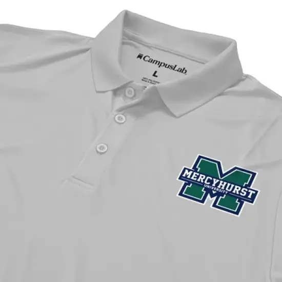 Men's Mercyhurst University Adult Polo Left Chest Logo image {3}