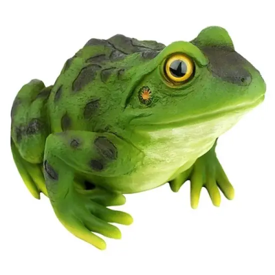 Design Toscano Ribbit the Frog, Garden Toad Statues: Set of Two image {4}