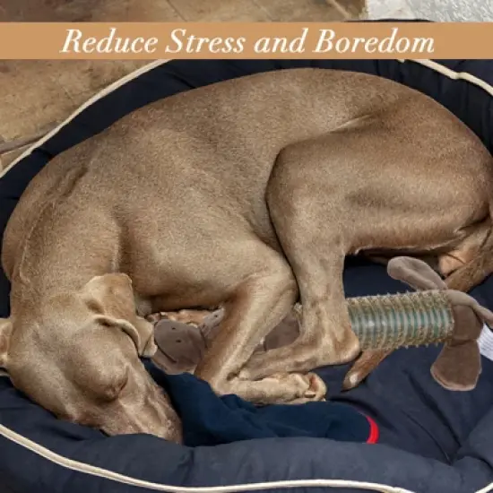 VECELA Pet Supplies Dog Toys, Dog Chew Toys for Small & Medium Dog, Biting Toys Pet Plush Rubber Toys for Teething image {8}