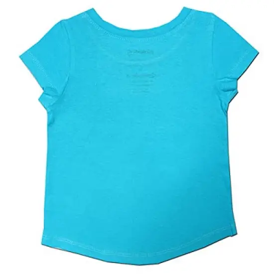 Nickelodeon Girl's Baby Shark Sharktastic Birthday Glitter Print Short Sleeve Graphic Tee for infant image {1}