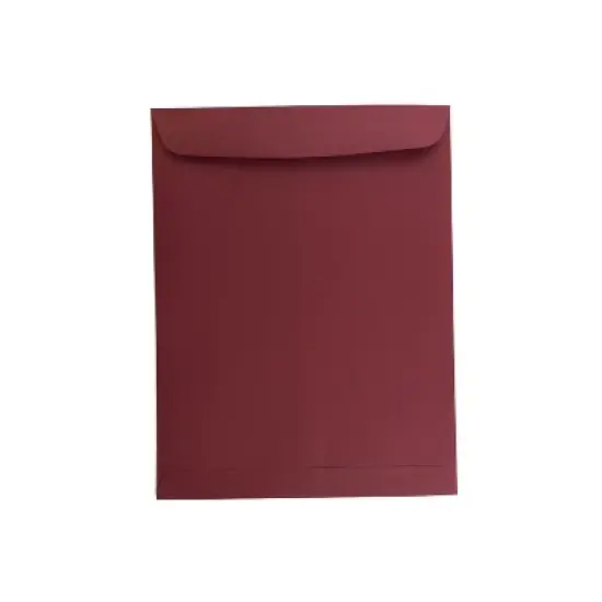 JAM Paper 10 x 13 Open End Catalog Envelopes Dark Red 100/Pack (31287541) image {4}