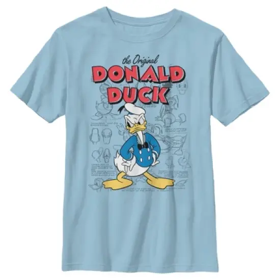 Boy's Disney Donald Duck Original Art T-Shirt image {3}