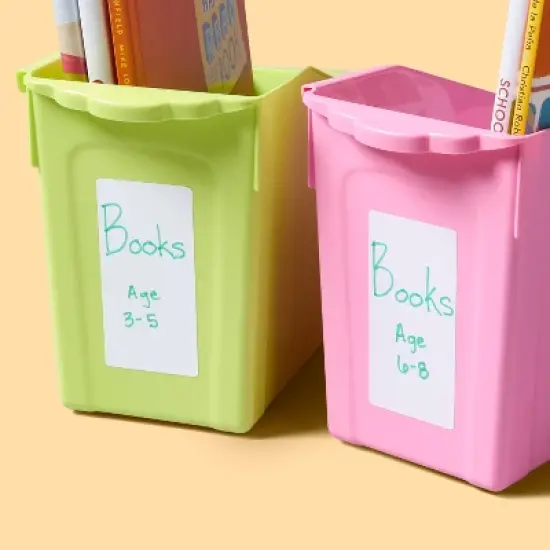 35ct 2"x4" Rectangular Labels White - up&up&trade; image {1}