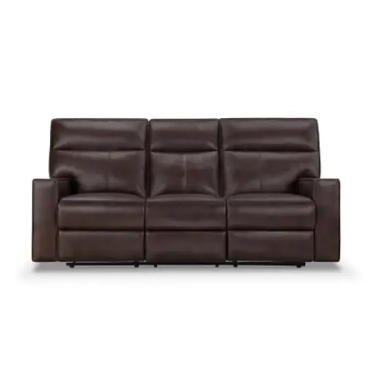 Easley Leather Power Reclining Sofa - Abbyson Living image {5}