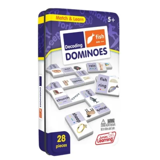 Junior Learning Decoding Match & Learn Dominoes image {1}