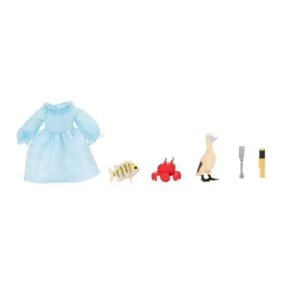 Disney&rsquo;s The Little Mermaid Ariel, Ursula & Eric 6" Petite Doll Gift Set image {5}