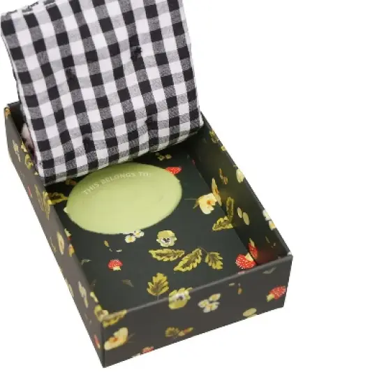 Manhattan Toy Little Nook Berry Bunny Stuffed Animal with Removable Clothing, Sleeping Bag & Keepsake Box image {9}