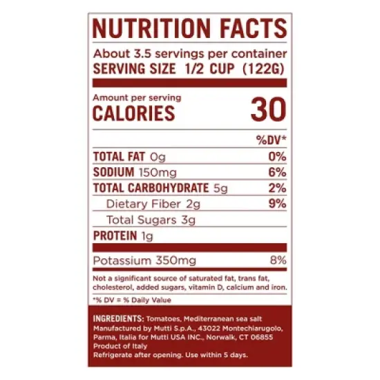 Mutti Crushed Tomatoes 14 oz 2 ea image {1}