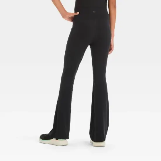 Girls' Everyday Soft Flare Leggings - All In Motion&trade; image {1}