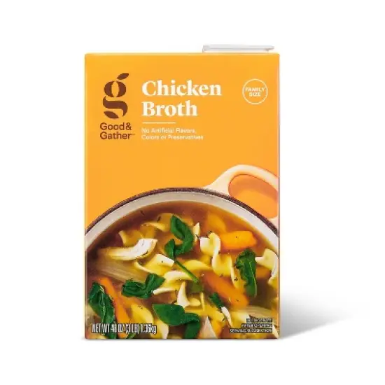 Chicken Broth - 48oz - Good & Gather&trade; image {3}