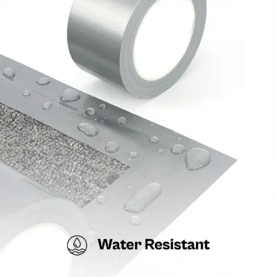 PSBM 24 Rolls 2" x 60 Yards Silver Heavy Duct Tape, 6 Mil with Free Delivery. image {3}