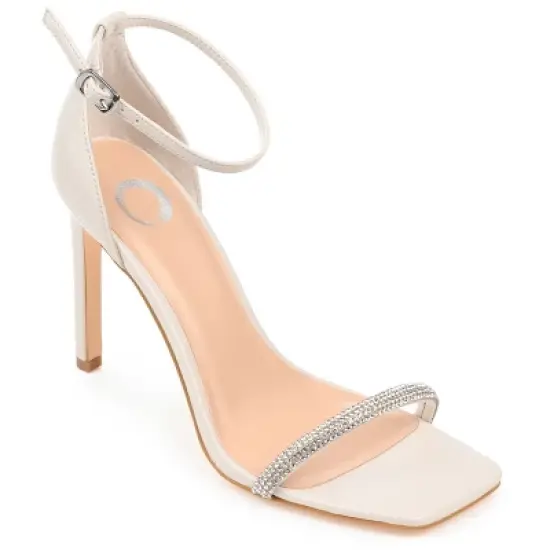 Journee Collection Womens Zoya Tru Comfort Foam Open Toe High Stiletto Pumps image {12}