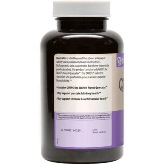 MRM Nutrition Quercetin, 60 Vegan Capsules (500 mg per Capsule) image {2}