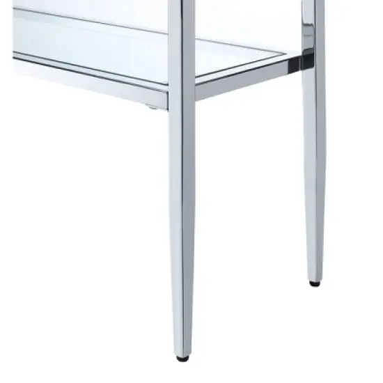 Nadia Chrome Console Table Chrome - Breighton Home image {3}