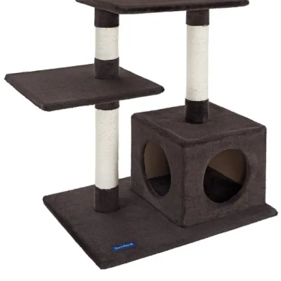 Sam's Pets Randolph 43" Brown Cat Tree image {5}