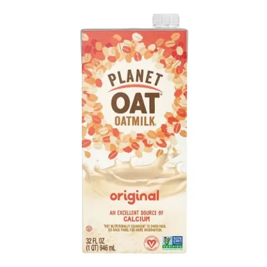 Planet Oat Shelf Stable Original Oat Milk - 32 fl oz image {4}