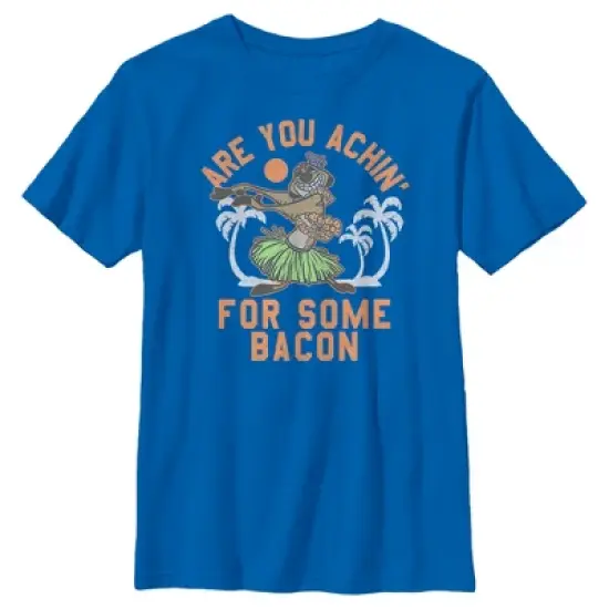 Boy's Lion King Achin for Some Bacon T-Shirt image {4}