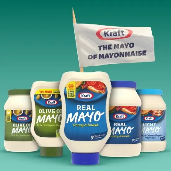 Kraft Real Mayonnaise Squeeze Bottle - 22 fl oz image {7}