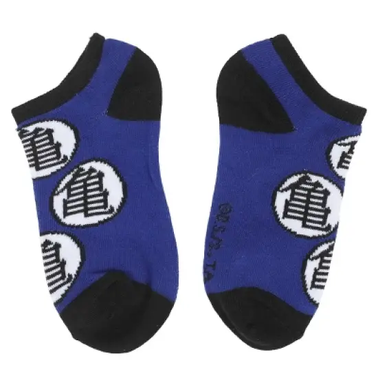 Dragon Ball Super Characters & Kanji Youth 6-Pair Ankle Socks image {1}