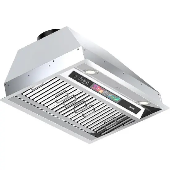 Cesicia 36-in Silver 4-speed 900CFM Insert Range Hood image {8}