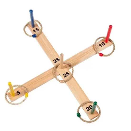 Monoprice Large Ring Toss Game - Easy Assembly, Perfect For Tailgating, Camping, Bbqs, Backyards, and Beaches - Pure Outdoor Collection image {4}