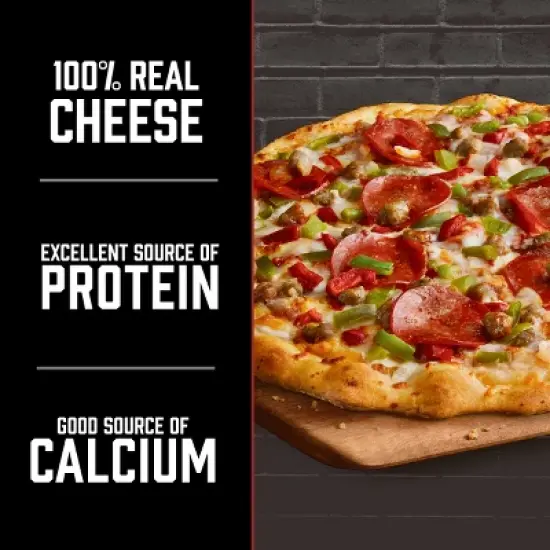 Red Baron Supreme Brick Oven Crust Frozen Pizza - 18.64oz image {5}